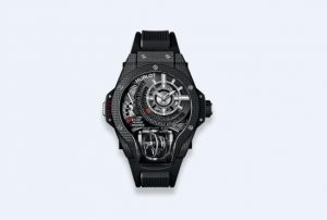 The durable watches copy Hublot MP09 909.QD.1120.RX are made from three-dimensional carbon fibre.