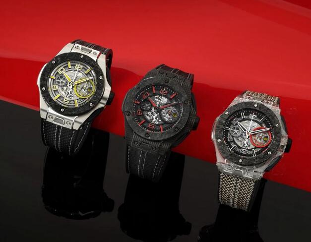 The Hublot Big Bang special editions are created to celebrate the 90th anniversary of Scuderia Ferrari.