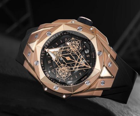 The timepiece perfectly presents the brand's craftsmanship and innovation.